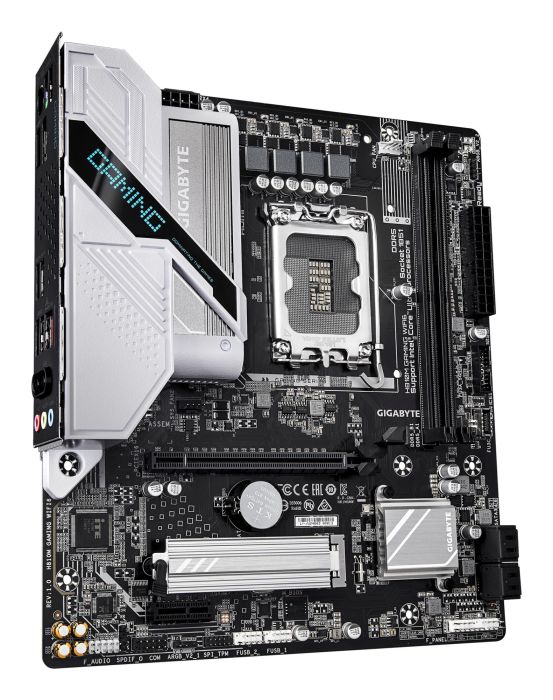 Mainboard GIGABYTE micro ATX Intel H810 2xSlots LGA 1851 (Socket V1) DDR5 – 3