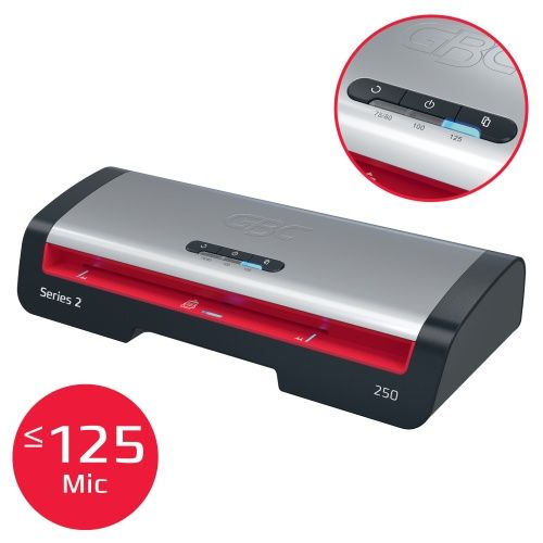 GBC 250 Office Laminavimo aparatas A4, 500 mm/min, Juoda/Pilka – 4