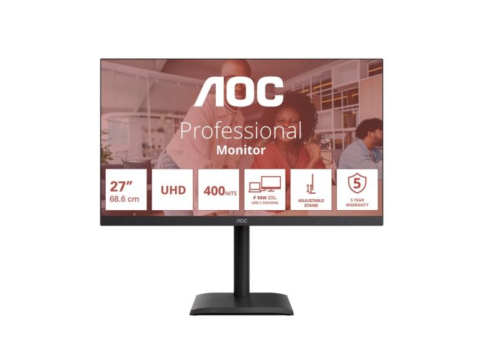 AOC U27E4CV 27inch 3840x2160 60Hz IPS