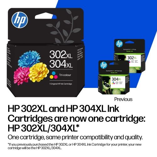 HP 302/304 (B7RT7AE) Rašalinė kasetė, Juoda – 6