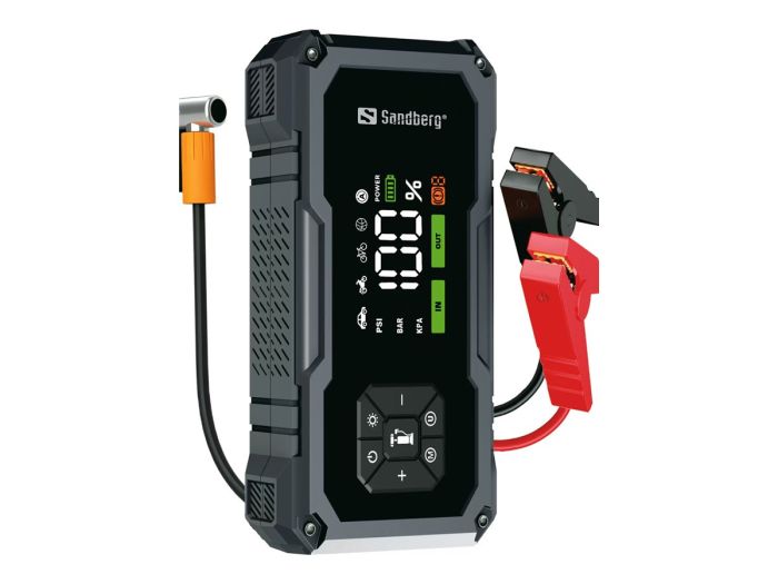 SANDBERG Car Jumpstarter TirePump 10000 – 2