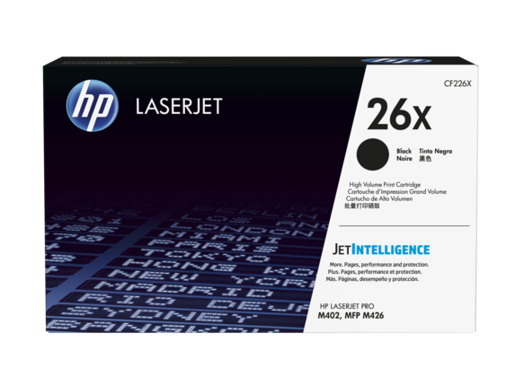 HP 26X (CF226X) Lazerinė kasetė, Juoda