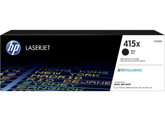 HP 415X (W2030X) Lazerinė kasetė, Juoda