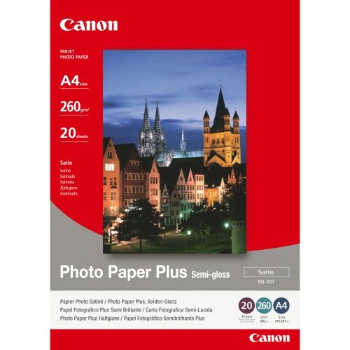 Canon SG-201 Semi-Gloss Fotopopierius Plus A4 20 lapų – 2