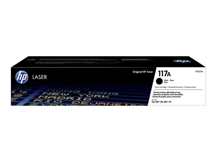HP 117A Black Laser Toner Cartridge – 4