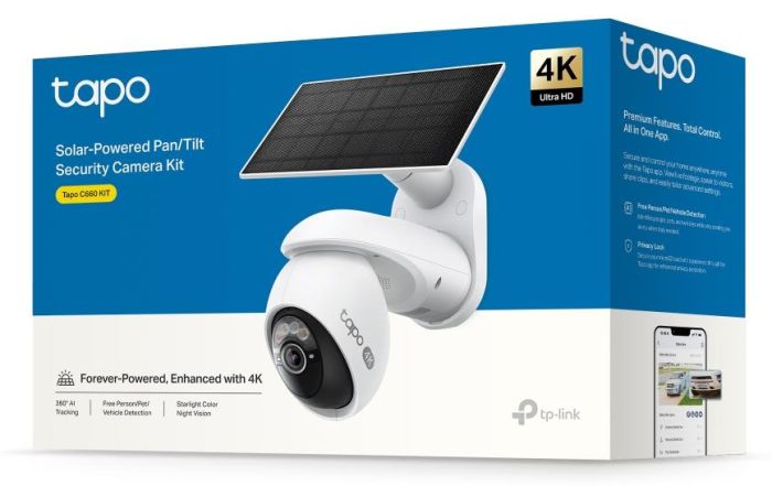 WRL CAMERA PAN/TILT/TAPO C660 KIT TP-LINK – 12