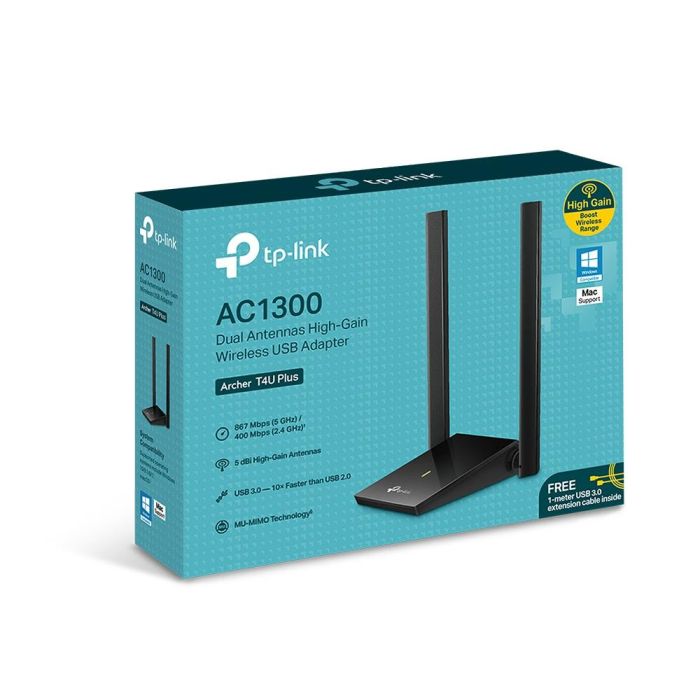 WRL ADAPTER 1300MBPS USB DUAL/BAND ARCHER T4U PLUS TP-LINK – 7