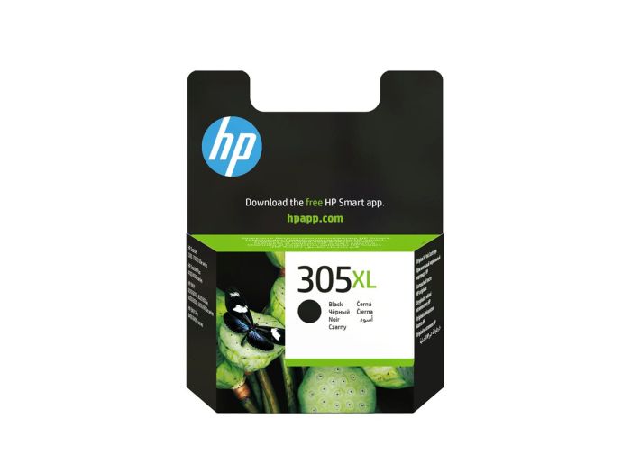 HP 305XL High Yield Black Original Ink – 2