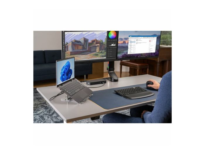 KENSINGTON space-saving monitor arm – 12