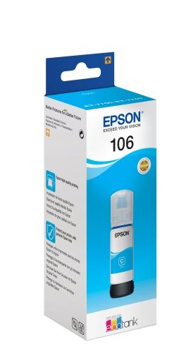 Epson 106 EcoTank (C13T00R240) Rašalo papildymo buteliukas, Žydra – 3