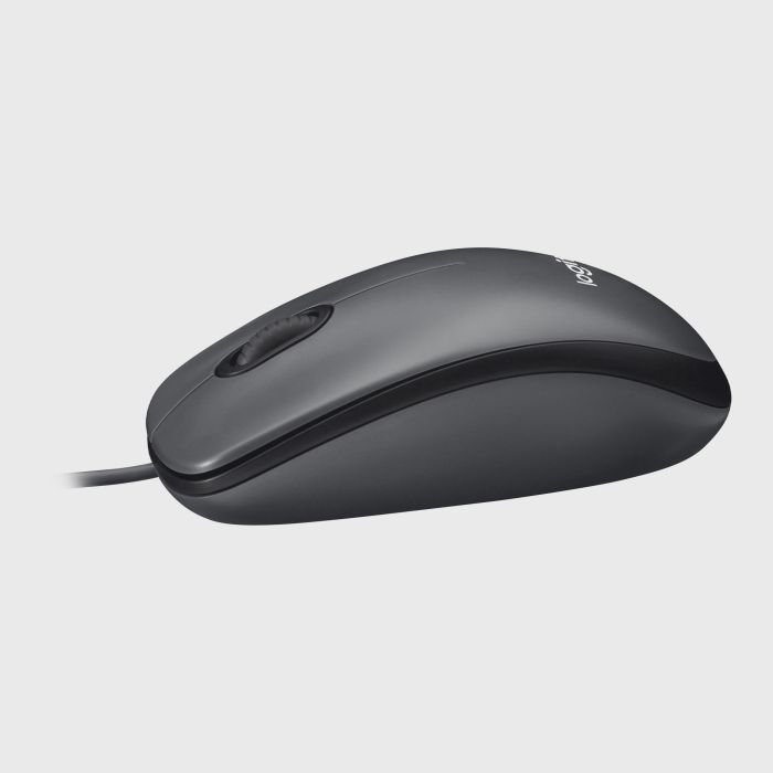 MOUSE USB OPTICAL M100/BLACK 910-006652 LOGITECH – 5