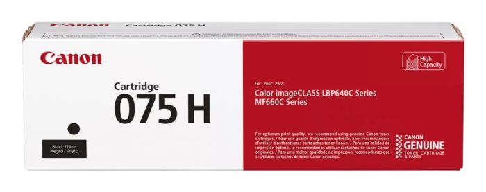 Canon CRG 075H BK (6369C002) Lazerinė kasetė, Juoda – 9