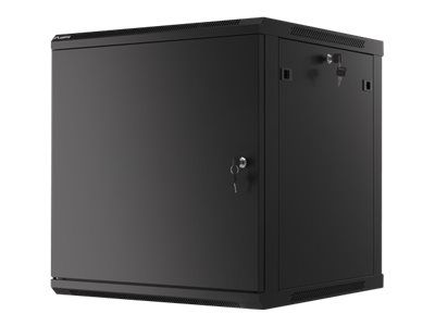 LANBERG Wall mount 19i 12U 600x600 black – 4