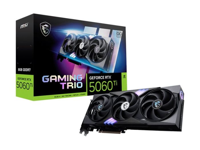 MSI GeForce RTX 5060 Ti 8GB GAMING TRIO – 7
