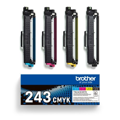 Brother TN-243CMYK (TN243CMYK) Lazerinė kasetė, Juoda, Žydra, Purpurinė, Geltona – 4