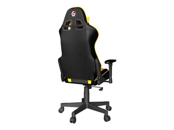 GEMBIRD Gaming chair black/yellow – 4
