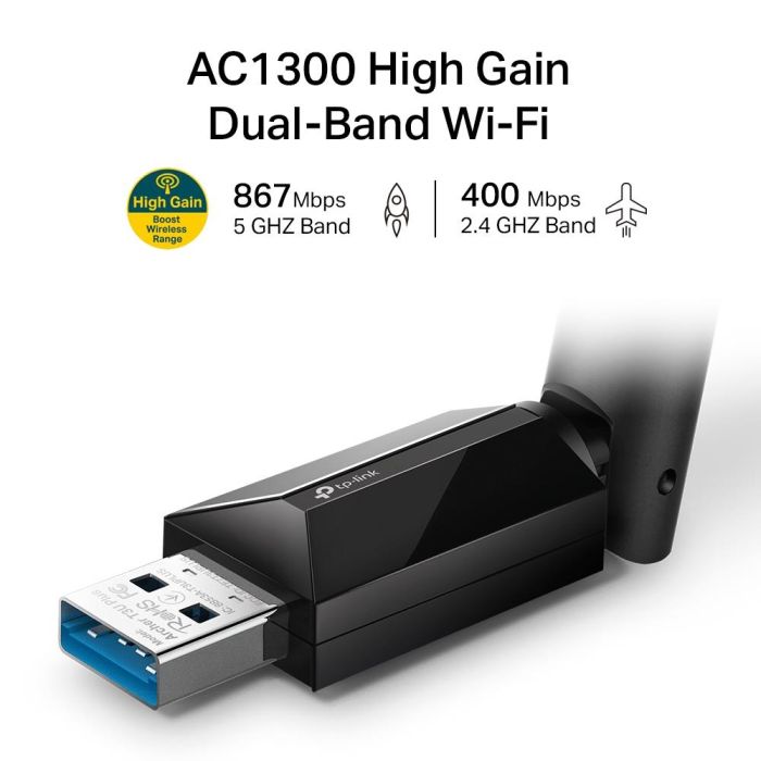 WRL ADAPTER 1300MBPS USB/ARCHER T3U PLUS TP-LINK – 2