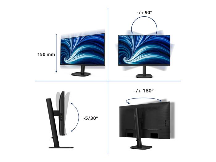 PHILIPS 27B2U3601/00 27inch WQHD 120Hz – 10