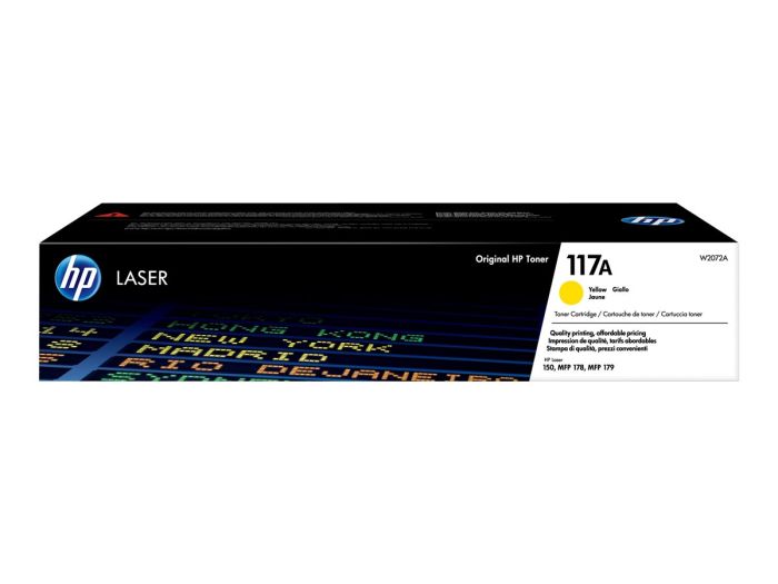 HP 117A Yellow Laser Toner Cartridge – 2