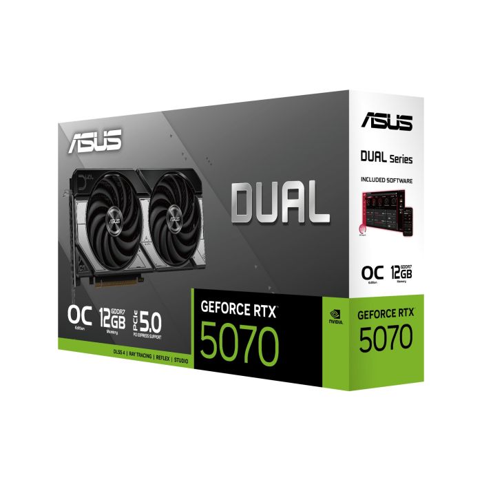 Graphics Card ASUS NVIDIA GeForce RTX 5070 GDDR7 12GB – 7