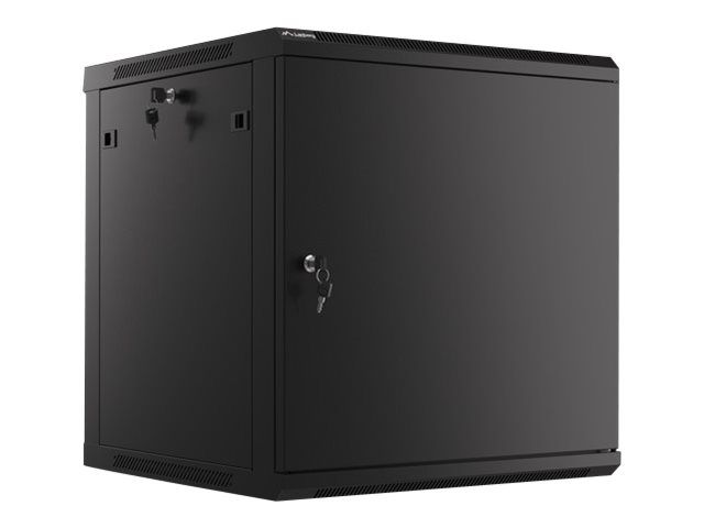 LANBERG Wall mount 19i 12U 600x600 black – 9