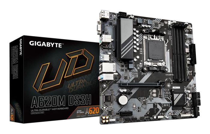 Mainboard GIGABYTE AMD A620 micro ATX 4xSlots DDR5