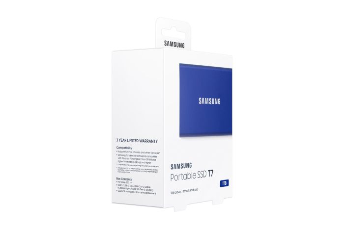 External SSD SAMSUNG T7 1TB – 10
