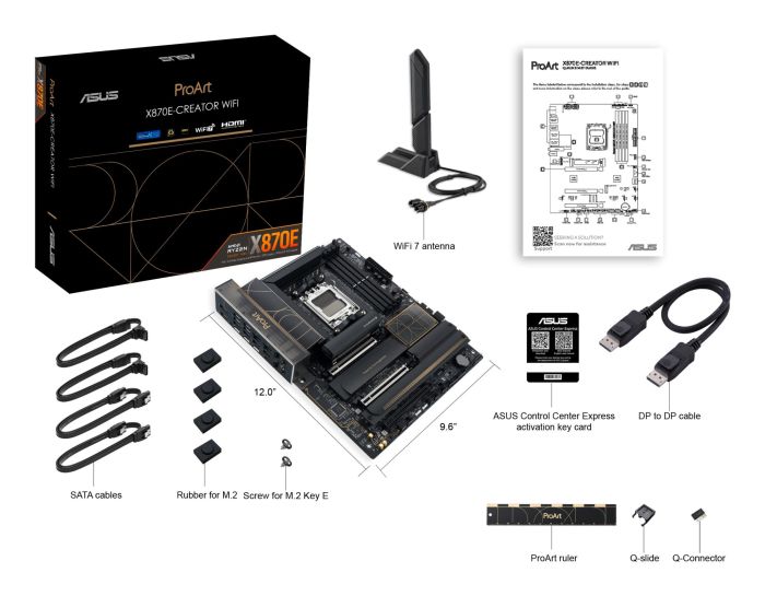 Mainboard ASUS AMD X870E SAM5 ATX 3xPCI-Express 4.0 16x DDR5 – 11