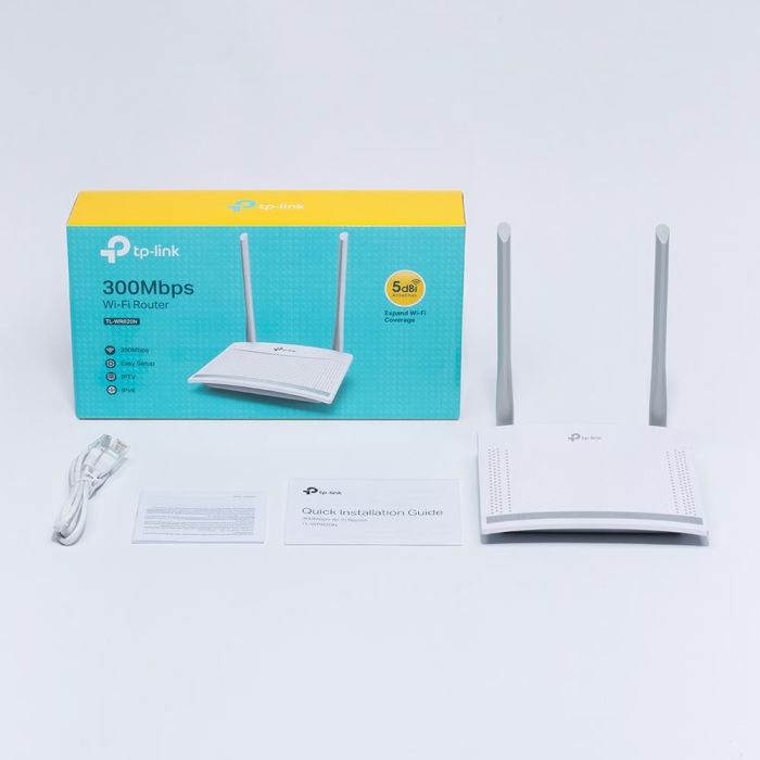 Wireless Router TP-LINK 300 Mbps TL-WR820N – 6