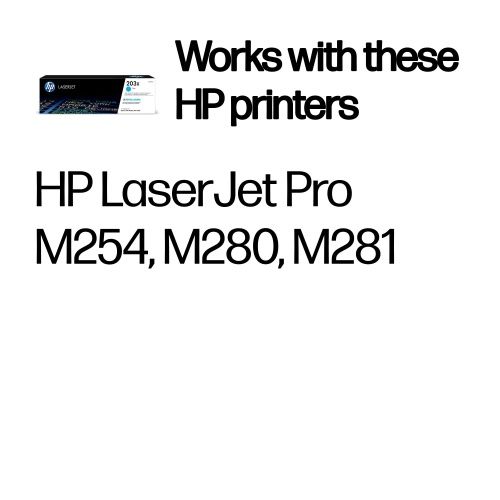 HP 203X (CF541X) Lazerinė kasetė, Žydra – 3