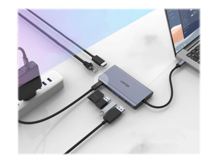 UNITEK D1056A Hub USB-C 2x USB 3.1 HDMI – 5