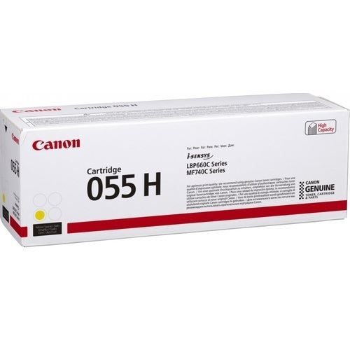 Canon CRG 055H (3017C002) Lazerinė kasetė, Geltona
