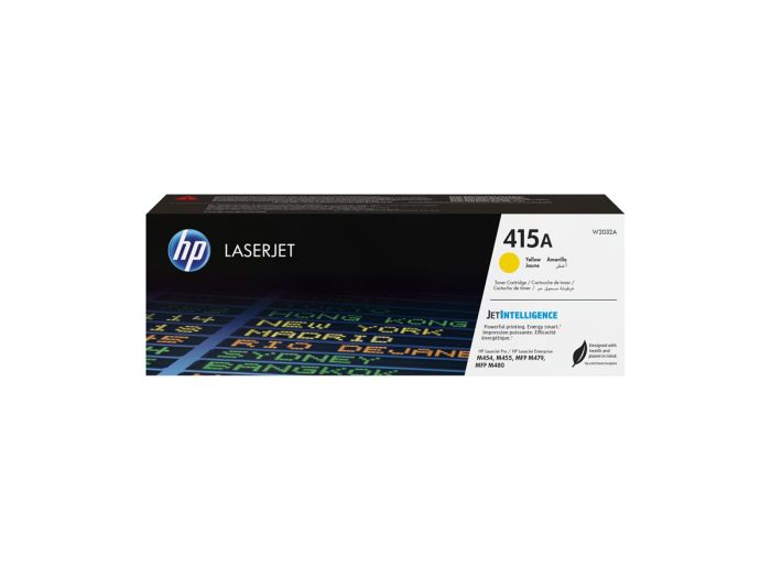 HP 415A Yellow LaserJet Toner Cartridge – 3