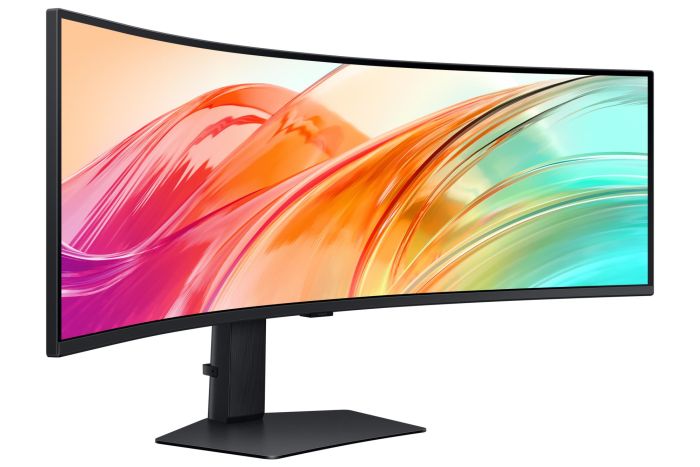 LCD Monitor SAMSUNG Dual QHD LCD Curved 49" – 18