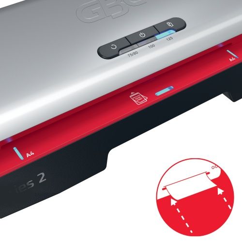 GBC 250 Office Laminavimo aparatas A4, 500 mm/min, Juoda/Pilka – 6