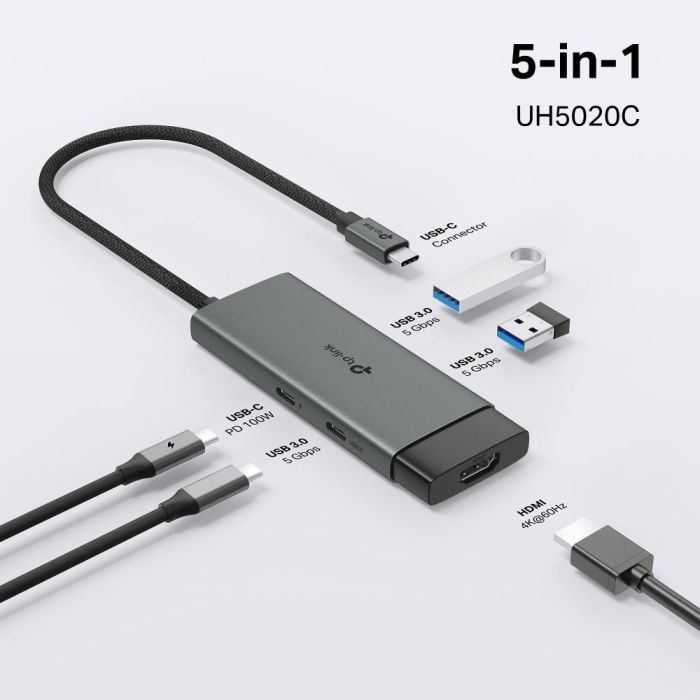 I/O HUB USB-C 5PORT/UH5020C TP-LINK – 4
