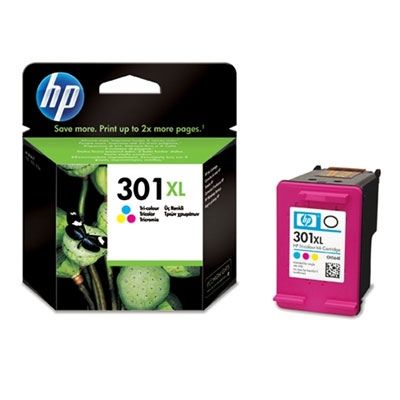 HP 301XL Tri-color (CH564EE) Rašalinė kasetė, CMY – 2