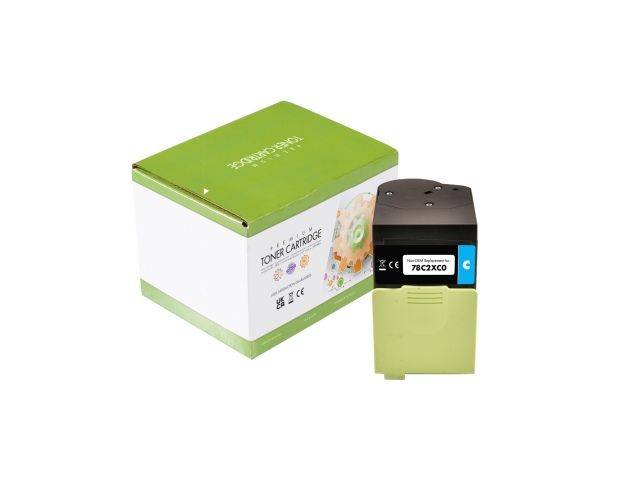 Static Control Lazerinė kasetė žydra, suderinama su Lexmark 78C2XC0
