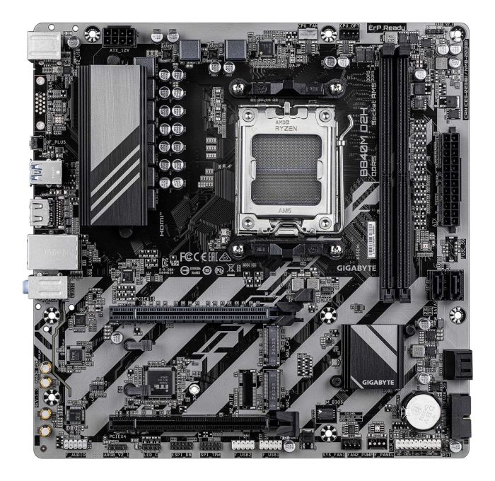 Mainboard GIGABYTE AMD B840 micro ATX 2xSlots B840M D2H (Rev. 1.1) DDR5 – 2