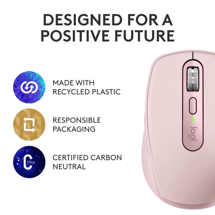 MOUSE USB OPTICAL WRL MX 3S/PINK 910-006931 LOGITECH – 18