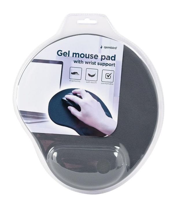 MOUSE PAD GEL GREY/MP-GEL-GR GEMBIRD – 2
