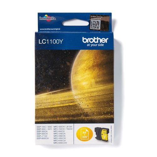 Brother LC-1100Y (LC1100Y) Rašalinė kasetė, Geltona – 5