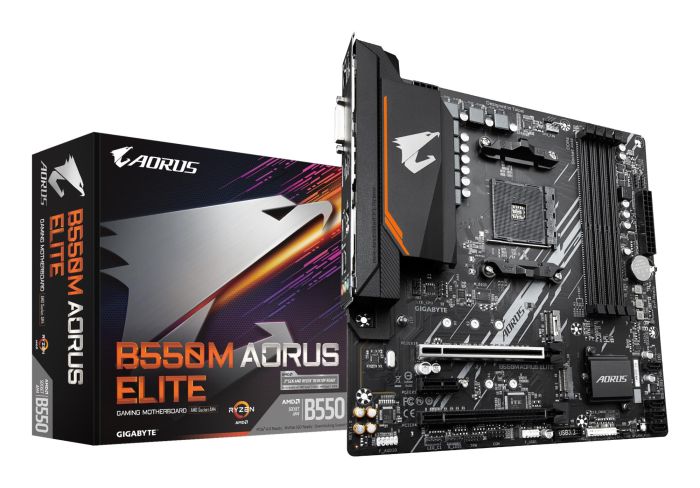 Mainboard GIGABYTE AMD B550 micro ATX 4xSlots B550M AORUS ELITE 1.3 DDR4