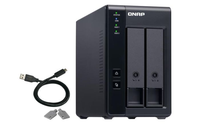 DAS ENCLOSURE 2BAY USB-C/TR-002 QNAP – 3