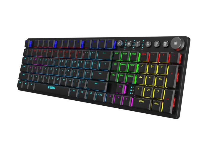 IBOX Aurora K-6 LED wired/wireless KB – 7