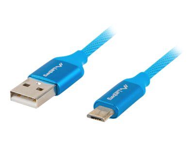 LANBERG CA-USBM-20CU-0018-BL cable