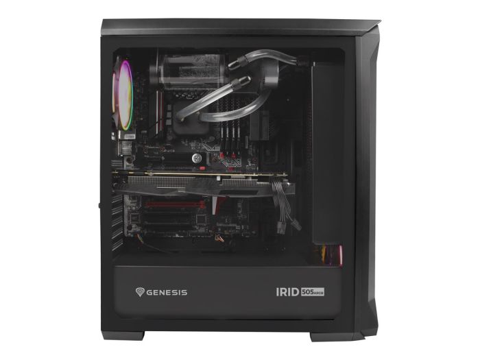 NATEC Genesis PC case Irid 505 – 12