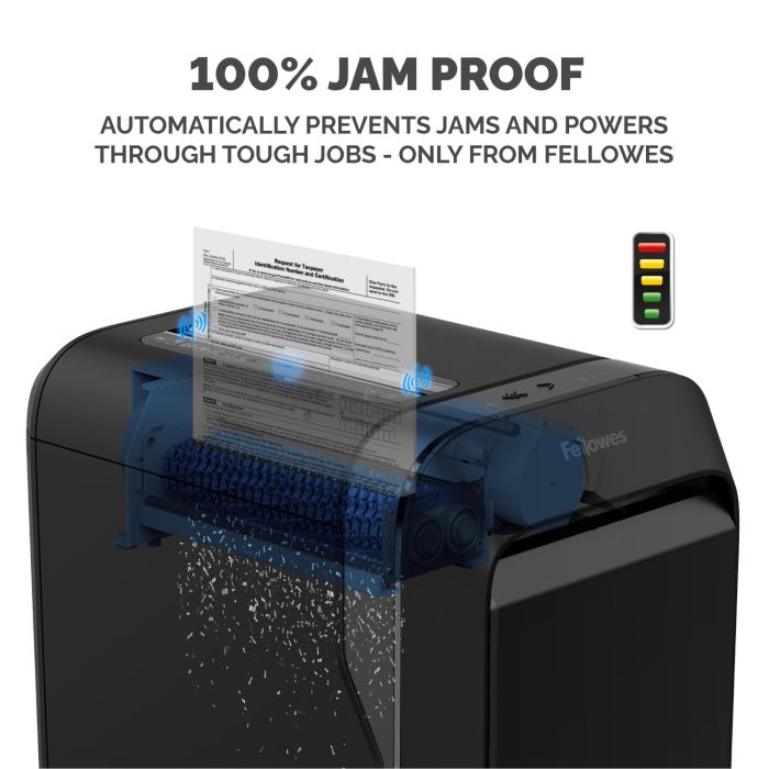SHREDDER POWERSHRED LX221/BLACK 5050401 FELLOWES – 3