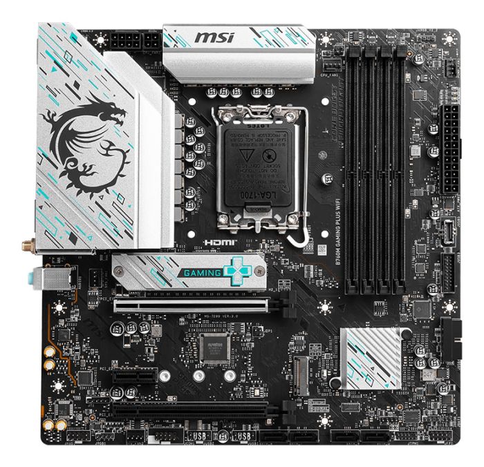 Mainboard MSI Intel B760 Express LGA1700 Micro-ATX 1xPCI-Express 3.0 1x DDR5 – 2
