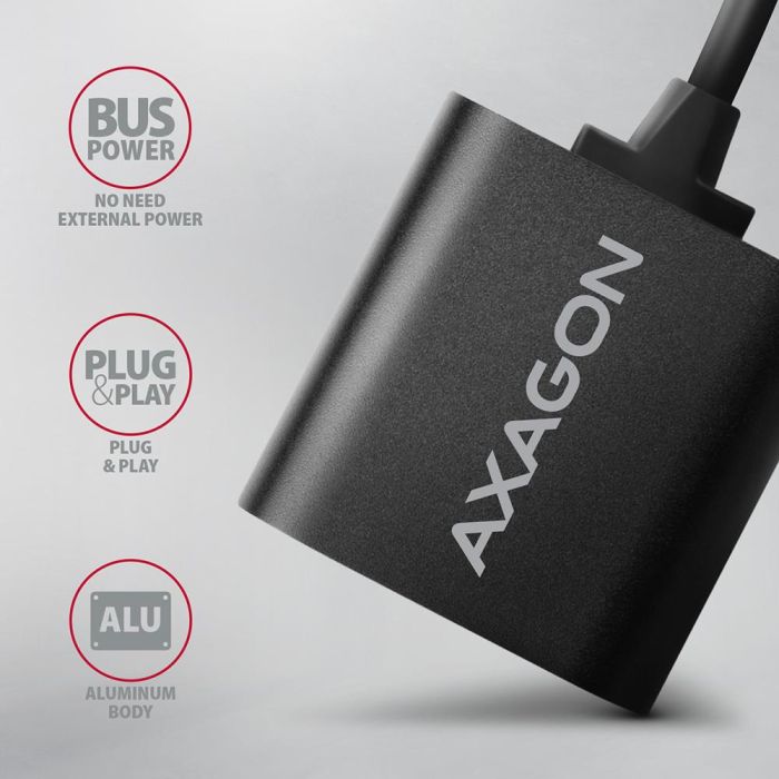 SOUND CARD USB2.0 48KHZ/16BIT/0.15M ADA-12 AXAGON – 4